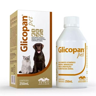 Suplemento Glicopan Pet Vetnil 250ml em Oferta na Shopee