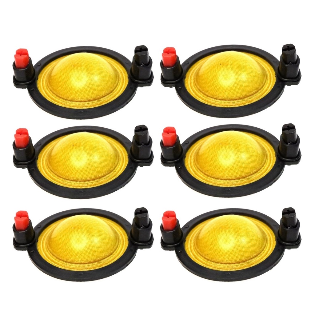 Kit 6 Unidades Reparo Driver Paralelo D250X Corneta Alumínio D 250 X 100w Rms 8 Ohms Compatível Jbl Selenium Reforçado