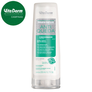 Condicionador Anti Queda 200ml Vita Derm Tratamento Anti Queda Cabelos em Oferta na Shopee