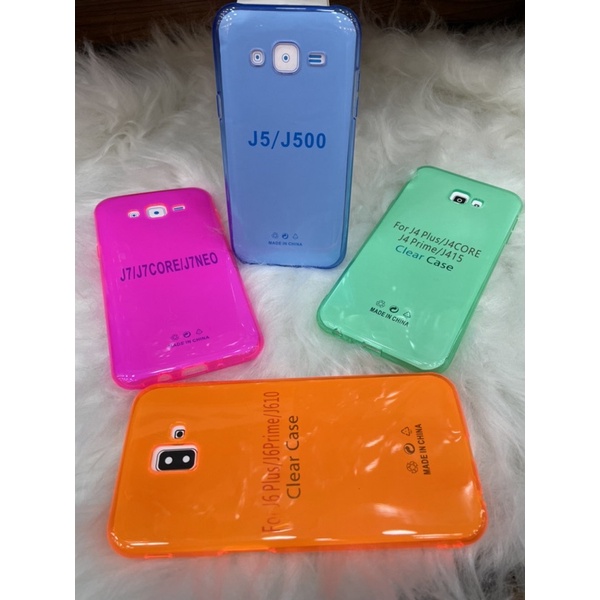 Capa De Silicone Transparente Anti-Impacto  Para J4Plus/J4core/J4prime/J415  J5/J500 J6/J6prime/J610 J7/J7core/J7neo J8