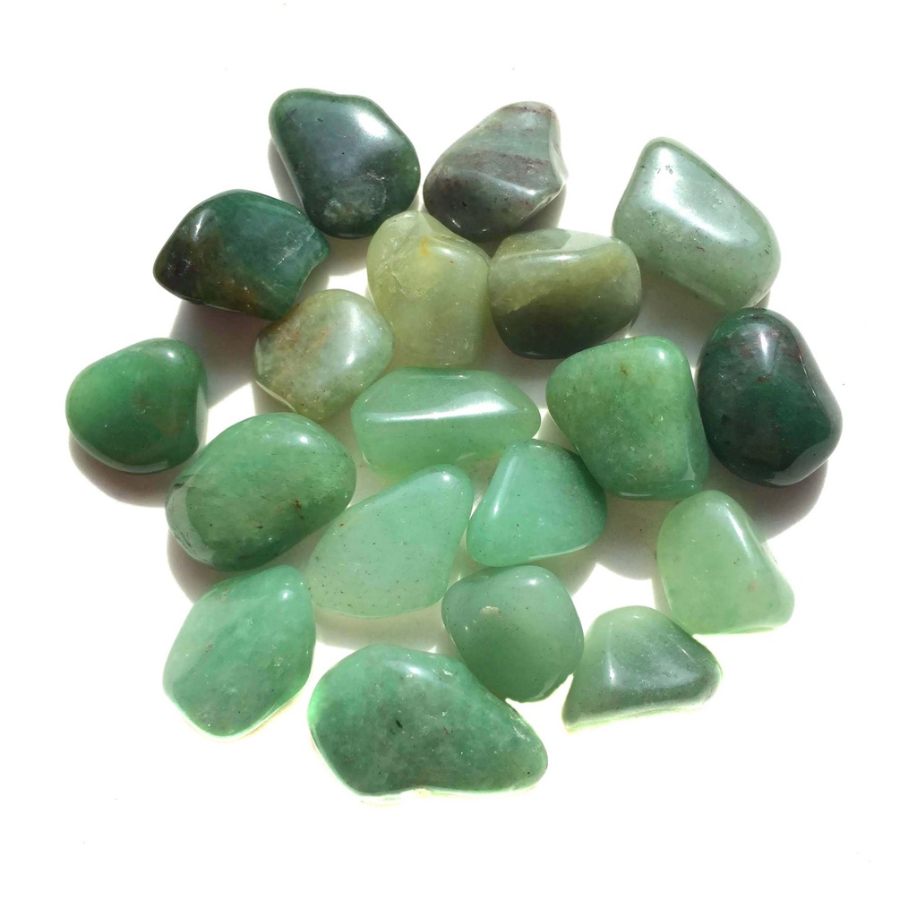 Kit da Cura Quartzo Verde Natural Pedra Cristais Naturais 100g - P