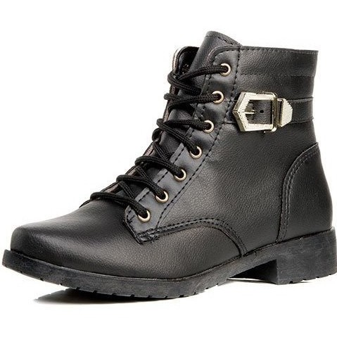 Bota Coturno Feminina Adulto  Ref5161