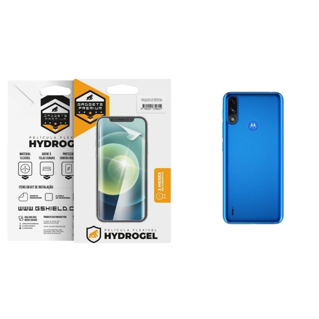 Película Traseira Hydrogel Gshield Motorola Moto E7 Power Proteção Completa