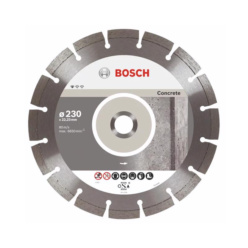 Disco Bosch Segmentado STD Concreto 230mm 9 Polegadas - Bosch em Oferta na Shopee
