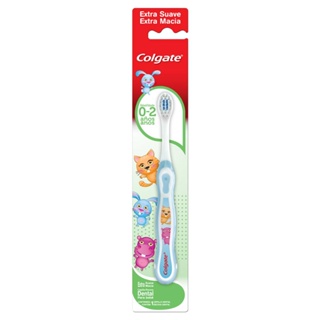 Escova Dental Infantil Colgate My First Sem Flúor em Oferta na Shopee