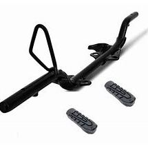 Pedal Apoio Estribo Honda CG 160 Titan + Borrachas