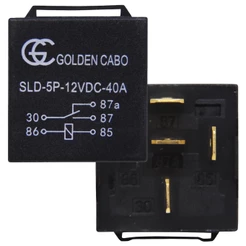 Rele Auxiliar Reversor 5 Pinos 12 Volts 40 Amperes / 12v 40A - 1 Unidade