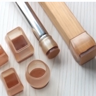 Mesas e esteiras de cadeiras silenciadoras grossas pés de cadeiras cobrem o banco das pernas capa protetora resistente em Oferta na Shopee