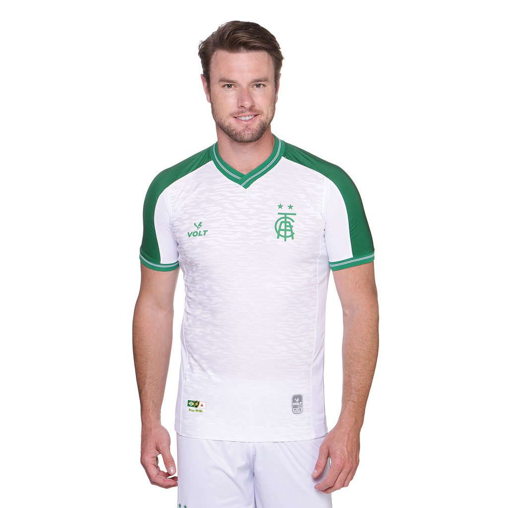 Camisa Oficial America Mg 2021 Branca Uniforme 2 Shopee Brasil