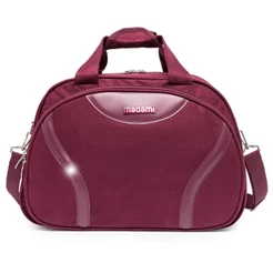 Bolsa Mala Feminina Camurça Espaçosa Bordo Viagem Madami Original