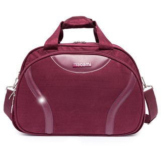Bolsa Mala Feminina Camurça Espaçosa Bordo Viagem Madami Original