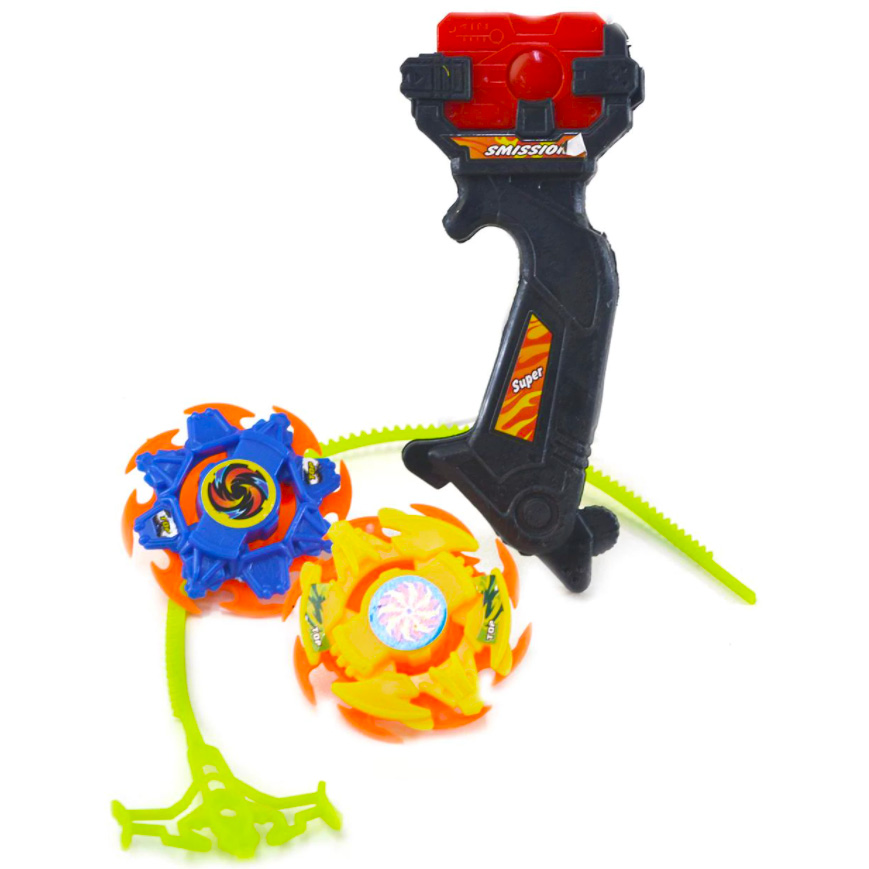 02 Piao de Batalha Combate com Lancador Brinquedo Infantil