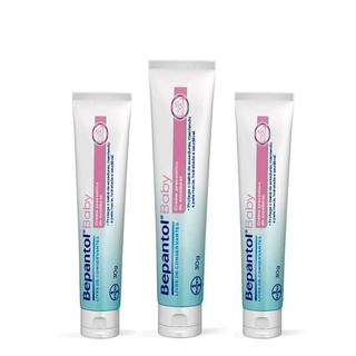 Kit com 3 Cremes de Assadura Proteção Delicada 30gr Bepantol