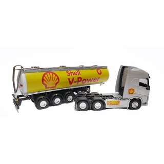 Miniatura Caminhão Volvo Fh Tanque Combustivel Shell V-Power Welly 1.64 ...