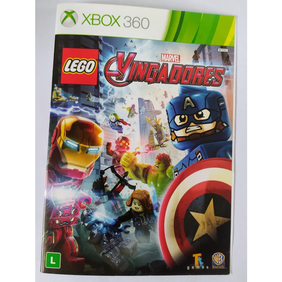 Lego Vingadores Midia Digital Xbox 360 - Wsgames - Jogos em Midias