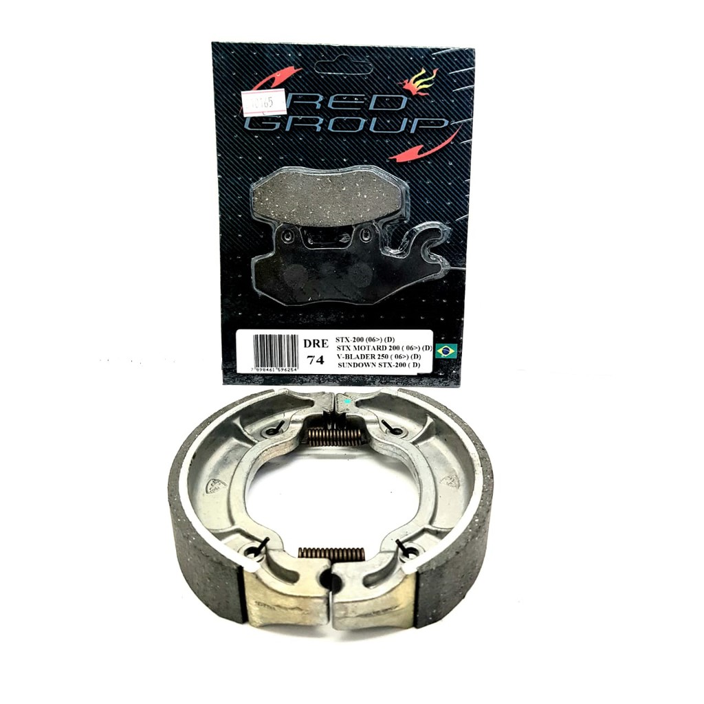 Pastilha De Freio Dianteira + Lona De Freio Stx 200