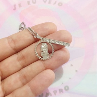 Colar Engenharia Civil aço inox cirúrgico gargantilha corrente feminina formatura profissional profissão presente em Oferta na Shopee
