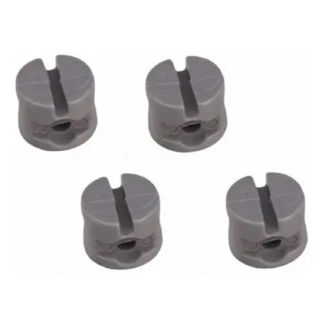 PORCA CILINDRICA PLÁSTICA P/ MONTAGEM DE MÓVEIS (PACOTE C/ 100 UNIDADES) 12 x 9mm em Oferta na Shopee
