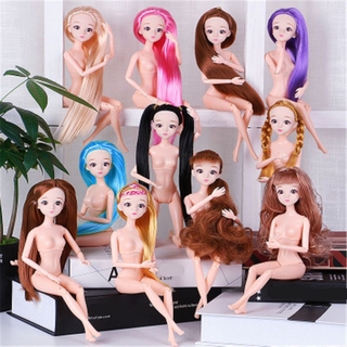 30 Cm 11 Boneca Articulada Corpo Maquiagem 3D Olhos Princesa Baby Girl Dolls Brinquedos