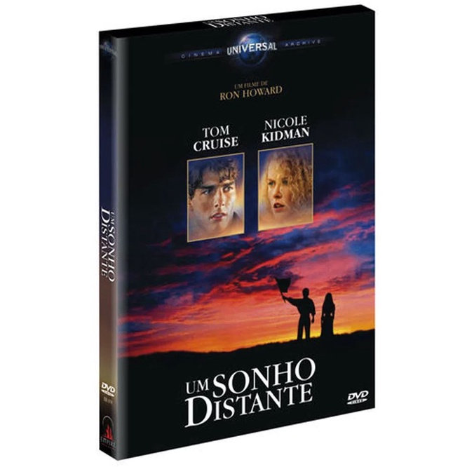 DVD - UM SONHO DISTANTE (COM LUVA) - Tom Cruise - Nicole Kidman - Lacrado