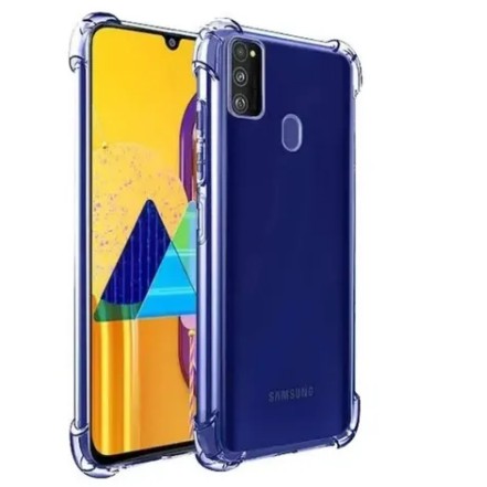 Capa de Silicone Transparente Antiqueda para samsung galaxy M21s/M31, M51, M52(5