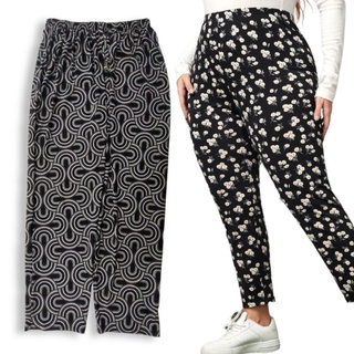 Calça Feminina Pantalona de Malha Fria liganete soltinha molinha Saruel tamanho grande plus
