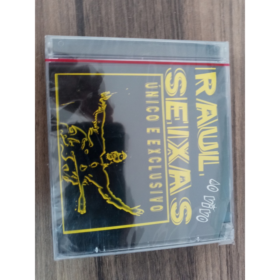 CD Raul Seixas ao vivo Unico e Exclusivo lacrado
