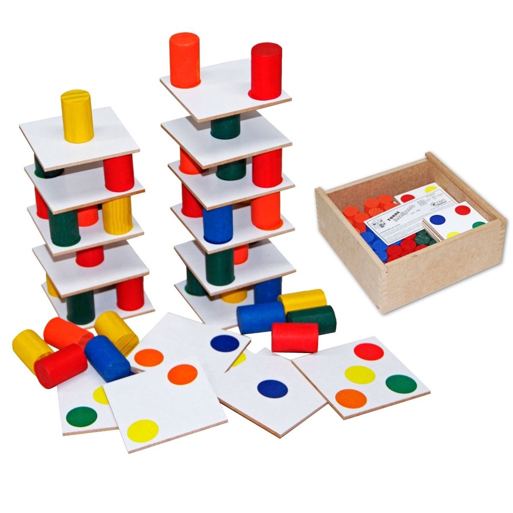 Brinquedos Educativos - Jogo Labirinto Inteligente Madeira