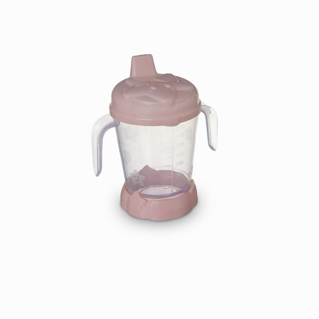 Copo Infantil Com Tampa, Bico e Alca Baby Usual Utilid.