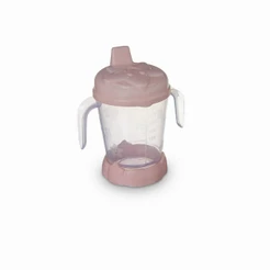 Copo Infantil Com Tampa, Bico e Alca Baby Usual Utilid.