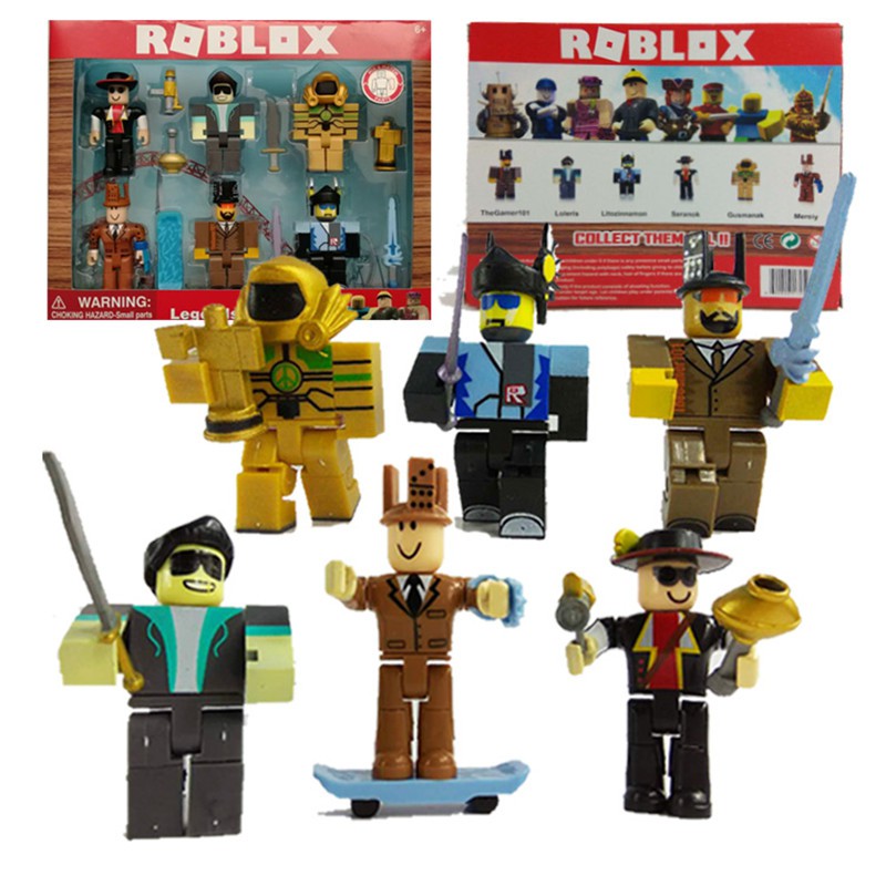 2020 Venda Quente Legends Of Roblox Building Blocks Dolls Jogos Mundiais Virtuais Robo Figura De Acao Brinquedos Present Shopee Brasil - roblox corrida de caixas roblox box racing