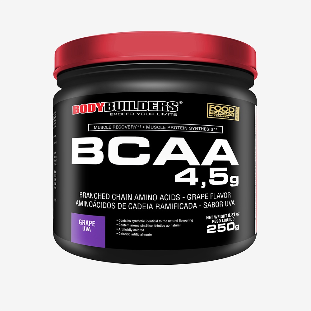 BCAA 4.5 POWDER 250 g Sabor Uva - Bodybuilders