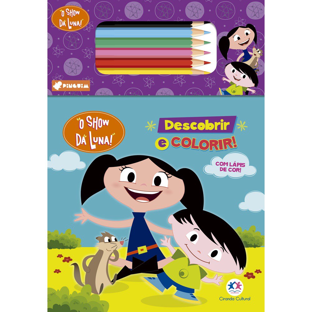 Livro - O Show da Luna - Descobrir e colorir em Oferta na Shopee