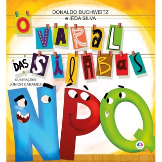 Livro - O varal das sílabas - N, P e Q