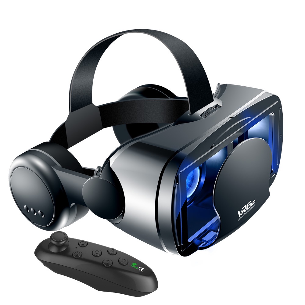 Vr Box Oculos Realidade Virtual Jogos Cardboard 3d + Controle - Online - VR  / Óculos de Realidade Virtual para Celular - Magazine Luiza