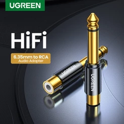 Ugreen Conversor Adaptador De Áudio De 6,35mm Para Rca