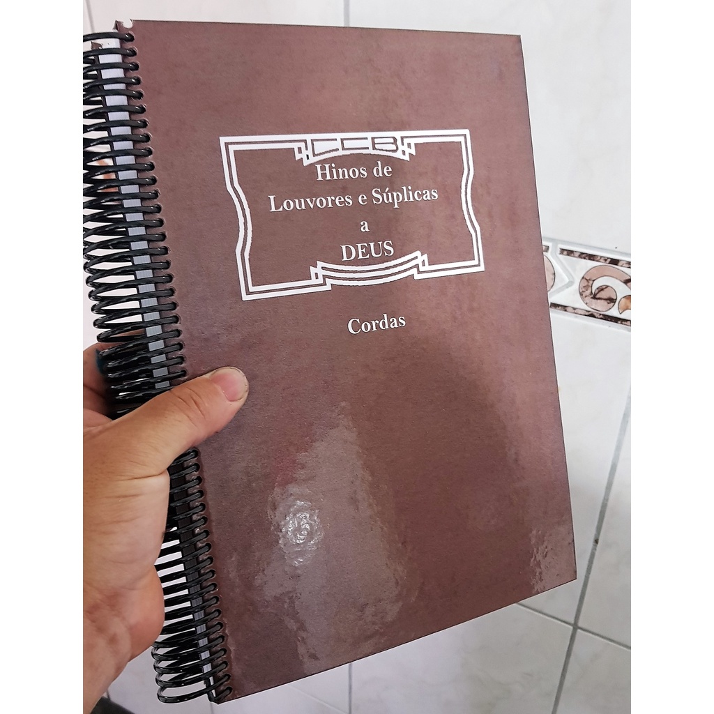 Hinário nº 5 - Cordas - Tamanho Grande A4
