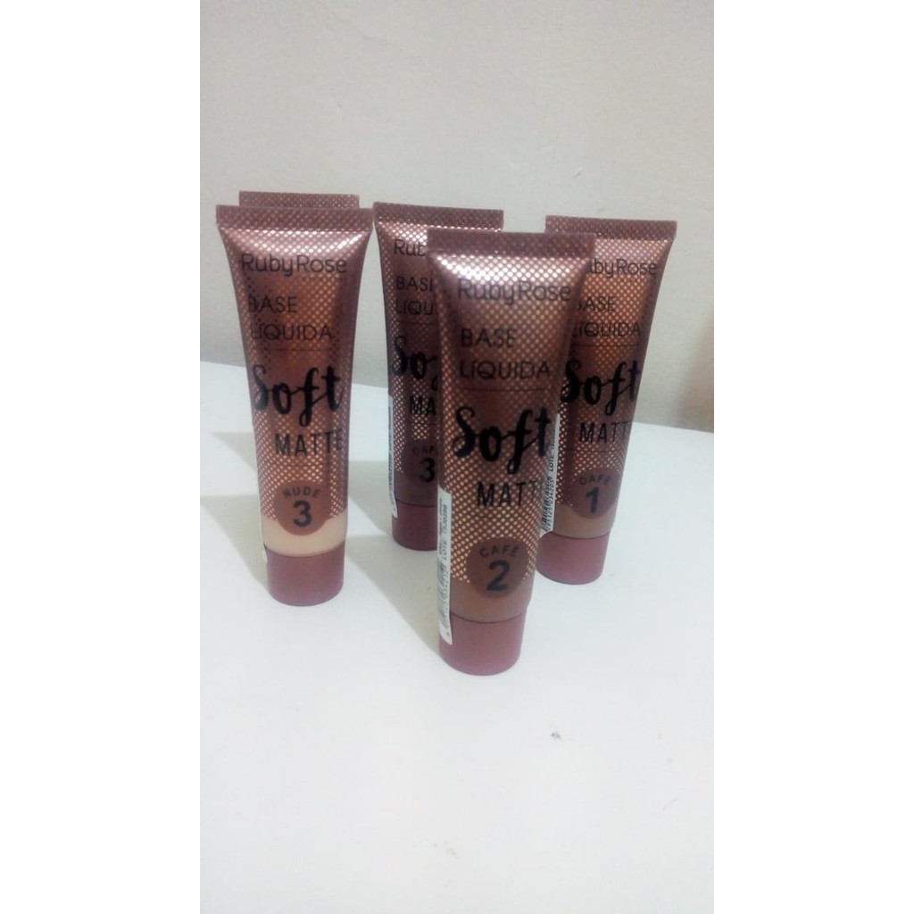 Base Liquida Soft Ruby Rose | Shopee Brasil