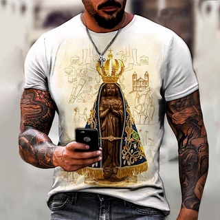 Camisa Camiseta Masculina Nossa Senhora Aparecida 11