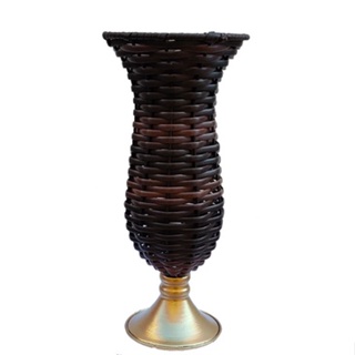 1 vaso taça base dourada junco LD em Oferta na Shopee