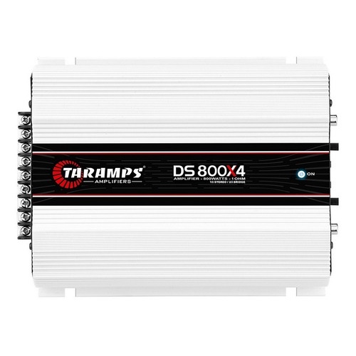 Modulo Barra Amplificador Ts800 X4 800w Rms Rca Taramps Ds-800 Potencia em Oferta na Shopee
