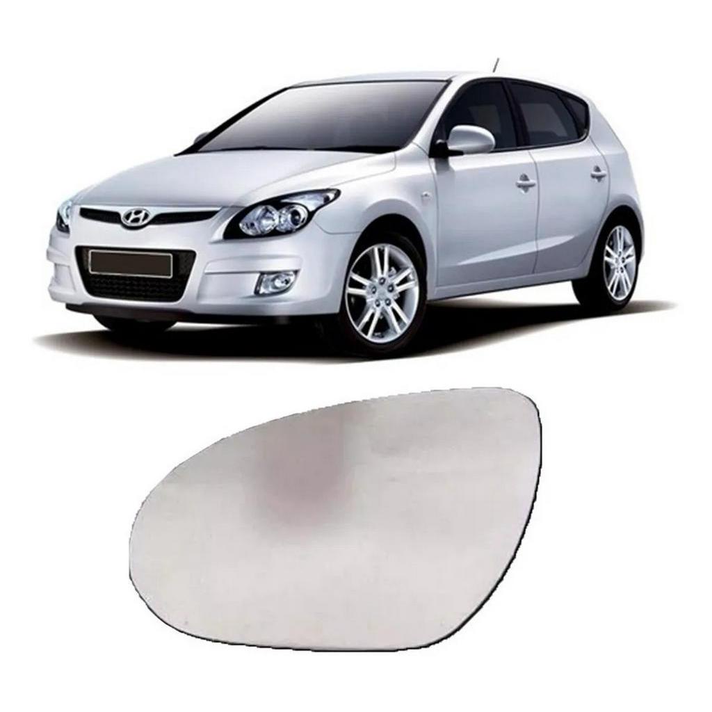 Lente Retrovisor I30 Esquerda Original Flabeg