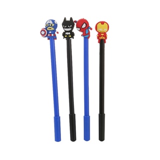 12 Pçs Caneta Gel de Super-Herói do Batman / Caneta Criativa com Desenho Adorável da Liga para Estudantes / Papelaria em Oferta na Shopee