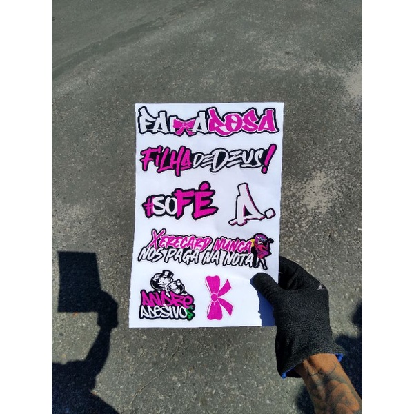 Adesivos para Meninas / Colar em Capacetes Femininos / Motos de mulher / Carro de menina / é de menina / Faixa Rosa / Lisa Simpsons