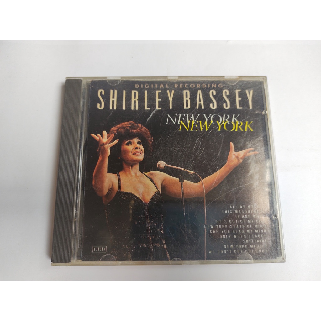 Cd Shirley Bassey New York New York Otimo Estado
