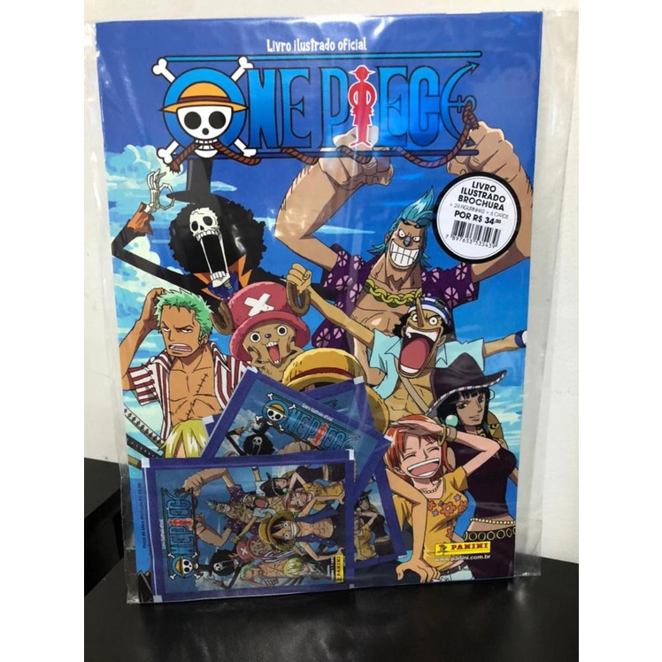 Album One Piece 24 Figurinhas 6 Cards Shopee Brasil