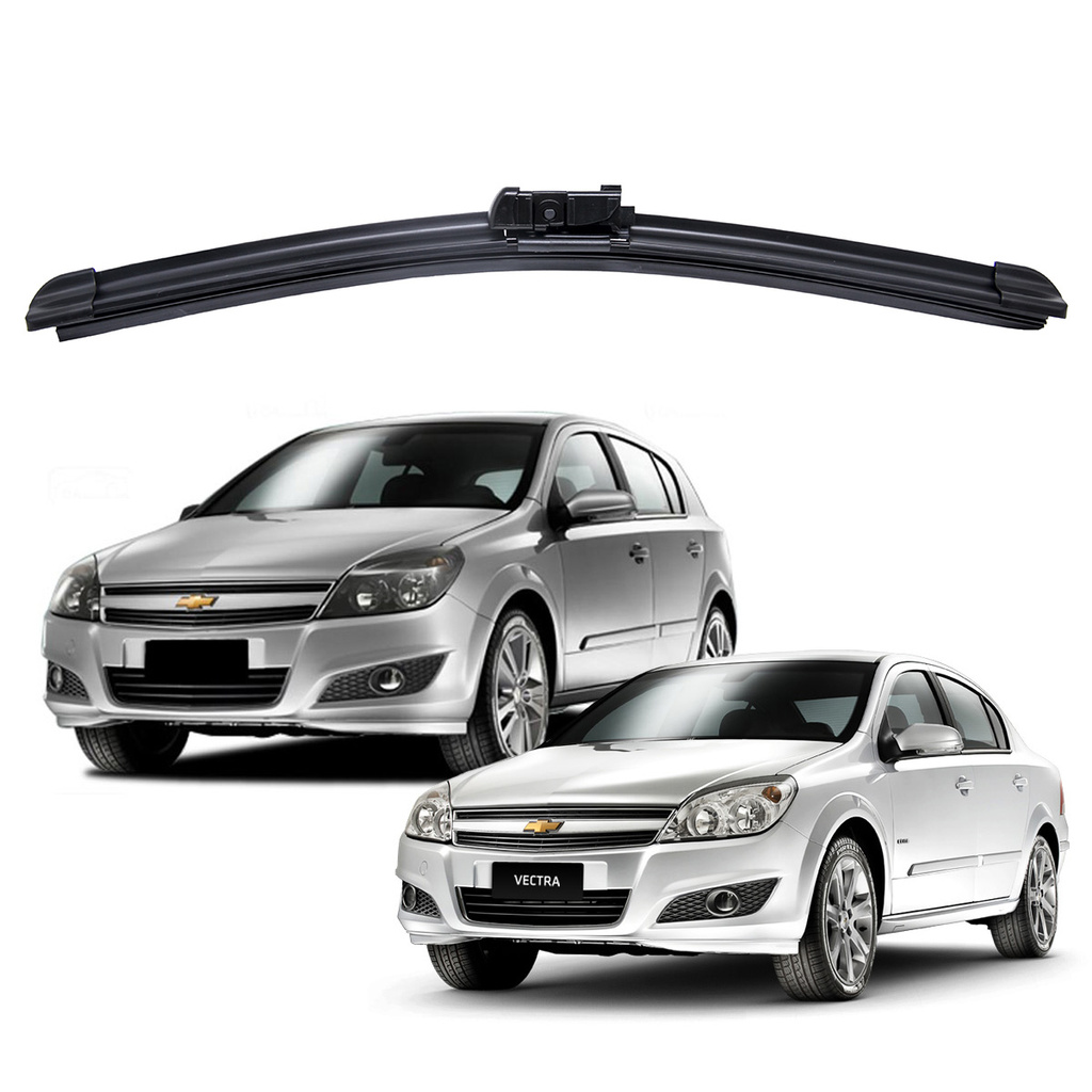 Par De Palhetas para Limpador de Parabrisa Dianteiro Vectra Elite Elegance 2007/2017 em Oferta na Shopee