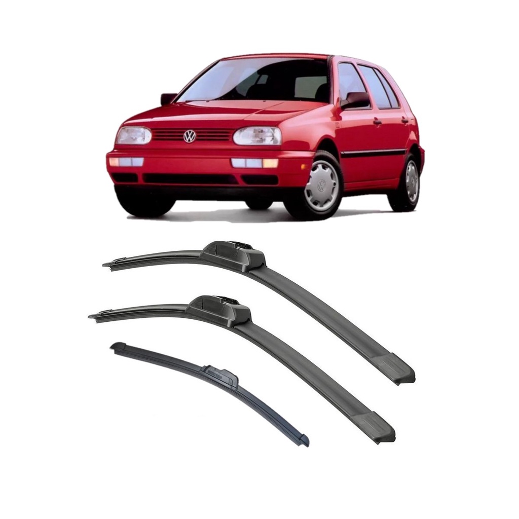 Palheta Limpador Parabrisa Par Vw Golf G3 GL GLX GTI 1993 a 1998 em Oferta na Shopee