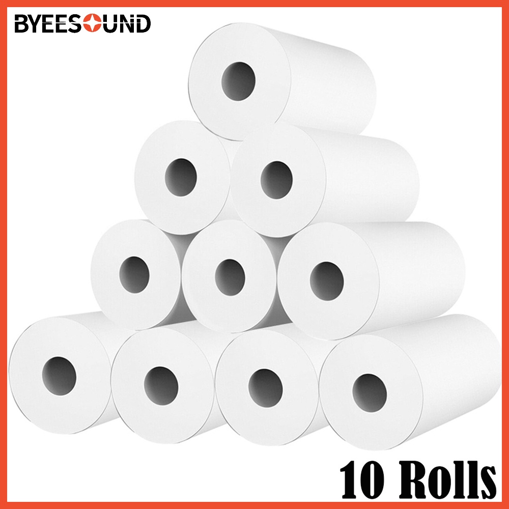 Rolos 10 Foto Térmica Impressão De Papel DIY Papéis Para A Câmera Instantânea Mini Câmera De Impressão Acessórios De Reposição