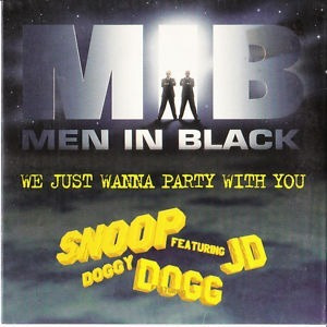 Cd Single  Snoop Doggy Dog Featuring Jd Dogg - Men In Black